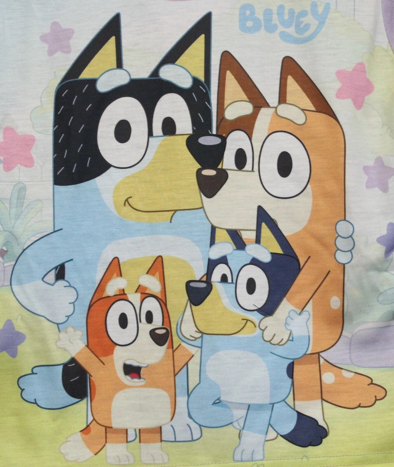 BLUEY Girl's Short Pyjamas / Shorty/Summer PJs Sizes 18 Months-5 Years