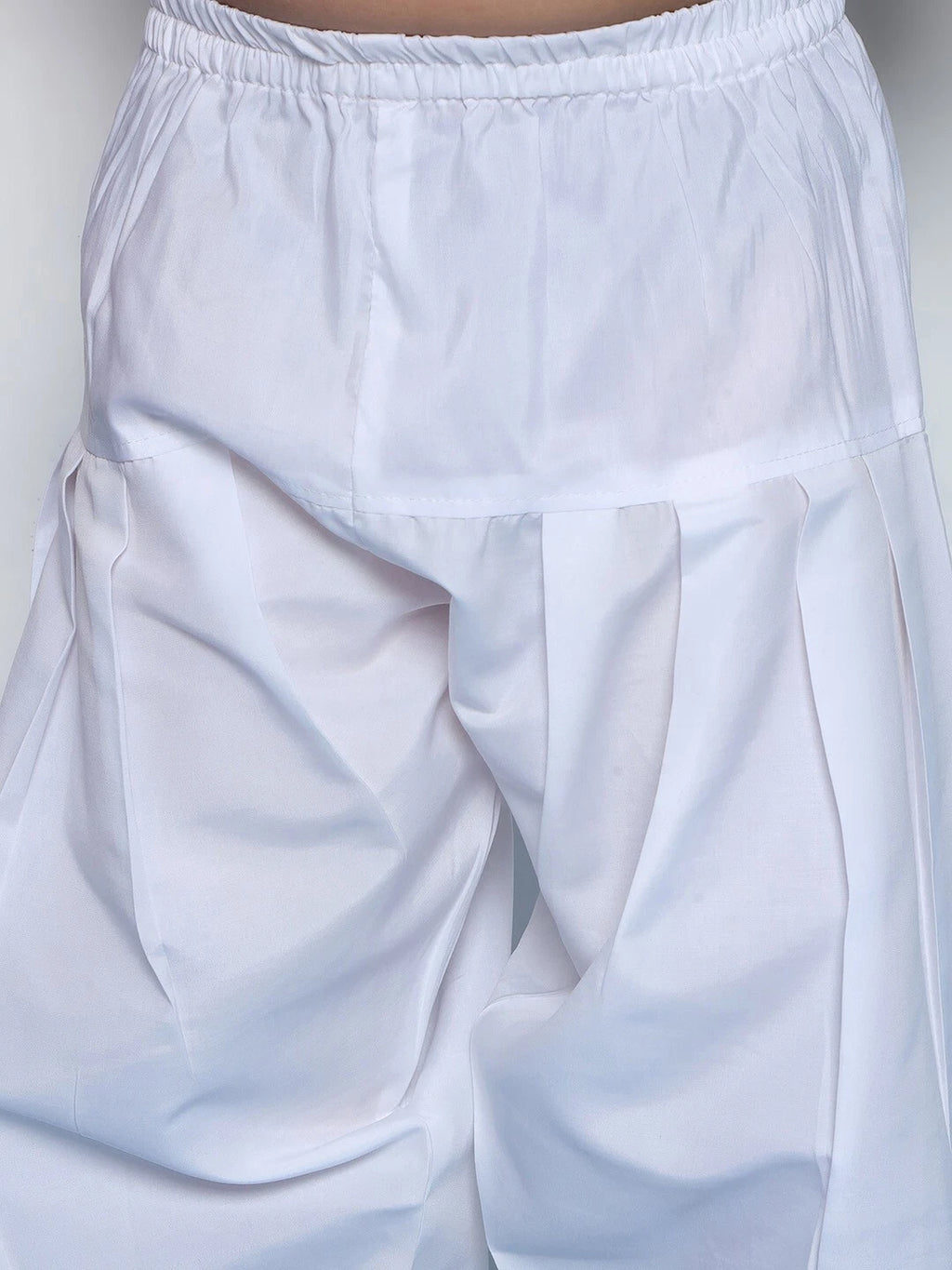 Kids Ethnic Mirror Work Cotton Kurta Pyjama Set/Party Wear Chikankari Kurta