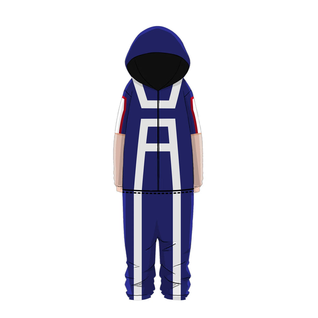Cosplay My Hero Academia Deku Pajamas Jumpsuit Sleepwear Nightgown Pyjamas Coats