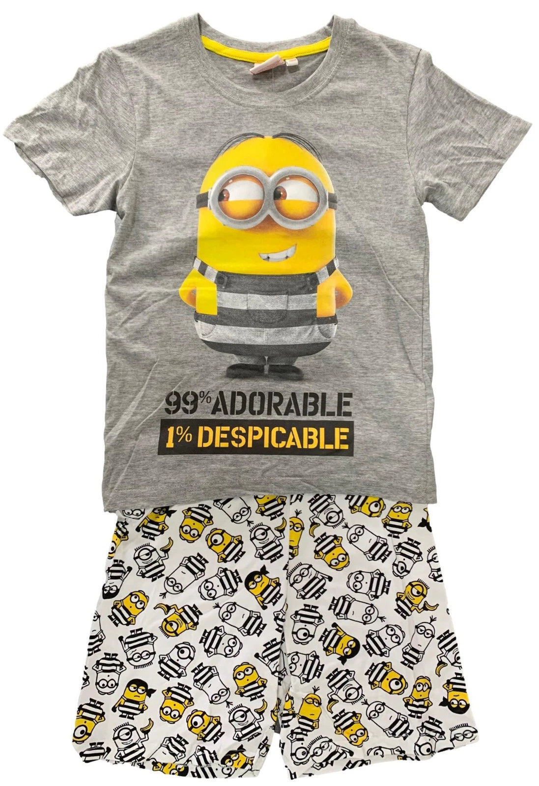 BOYS CHARACTER SHORT PYJAMAS 2PC NIGHT WEAR PJ SETS OFFICIAL 3-12 YEARS BNWT