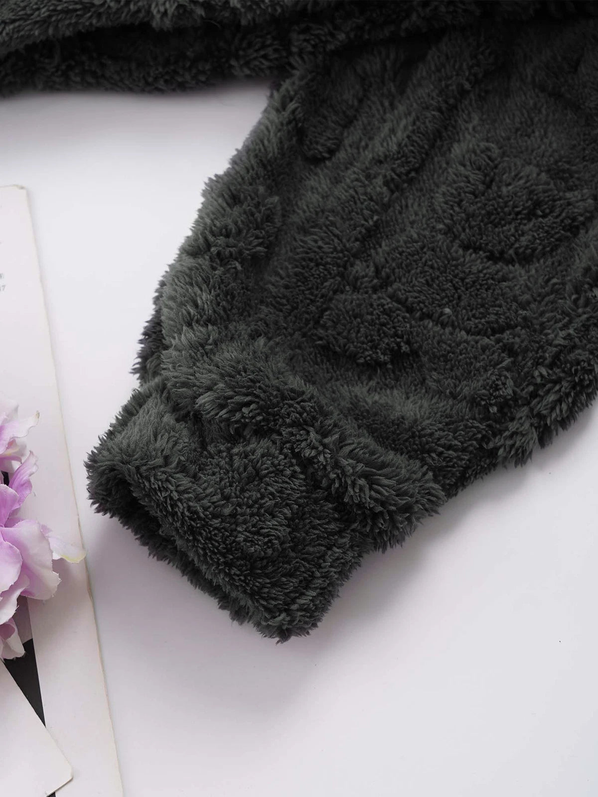 Kids Set Casual Pajamas Winter Sleepwear Elastic Waistband Top With Long Pants