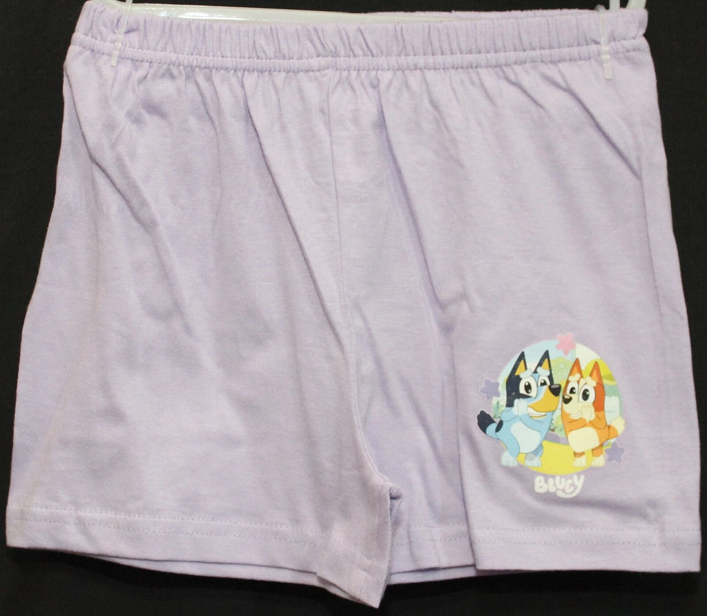 BLUEY Girl's Short Pyjamas / Shorty/Summer PJs Sizes 18 Months-5 Years