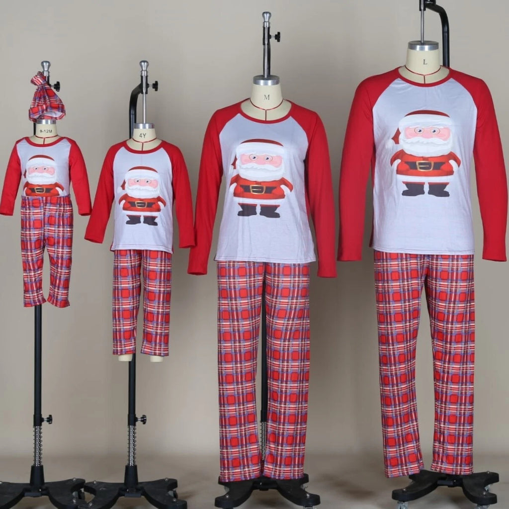 Christmas Suit Parent-Child Suit long-sleeved casual pajamas
