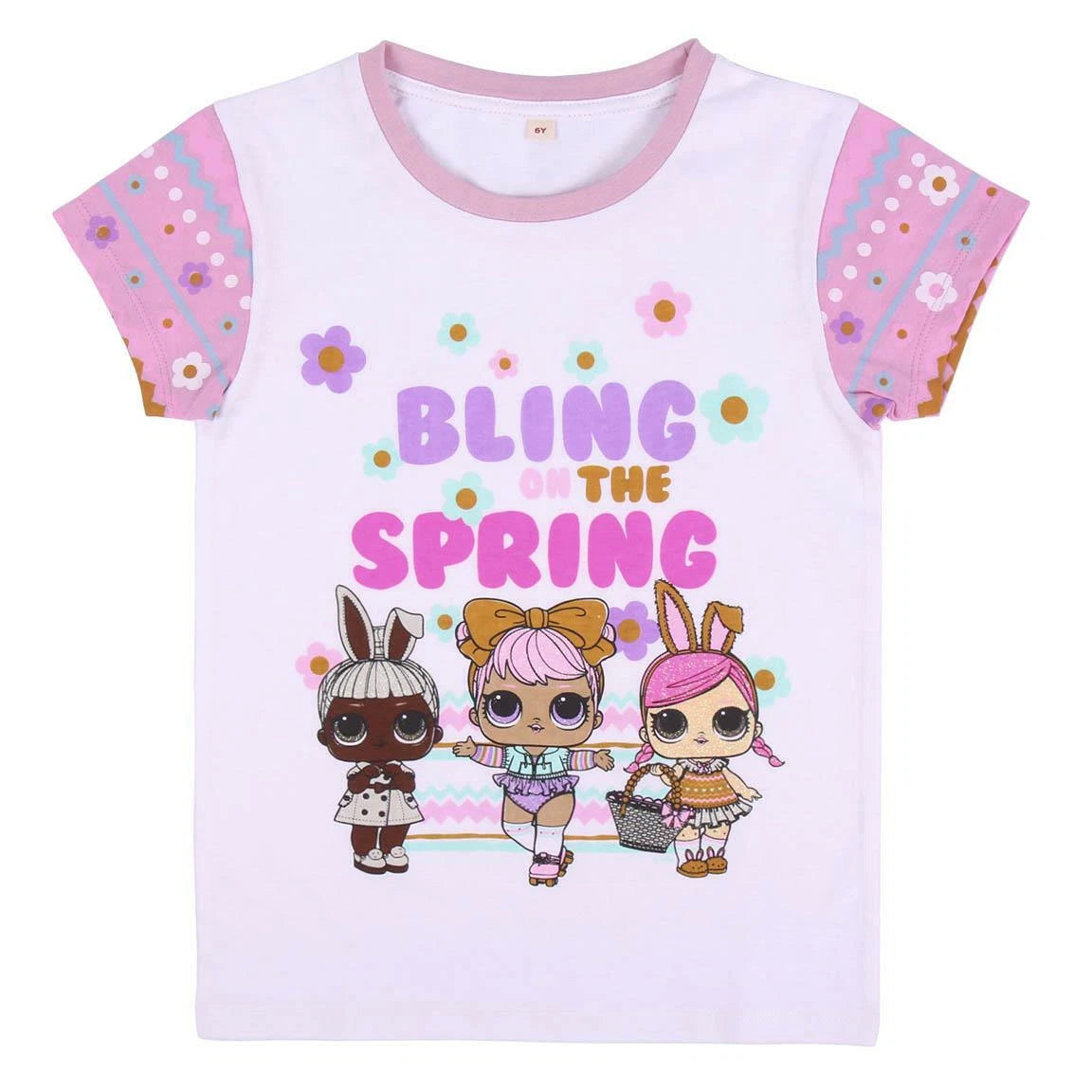 Girls LOL Surprise Character Short Pyjamas Nightwear Shorties Pjs Age 3-10 Years