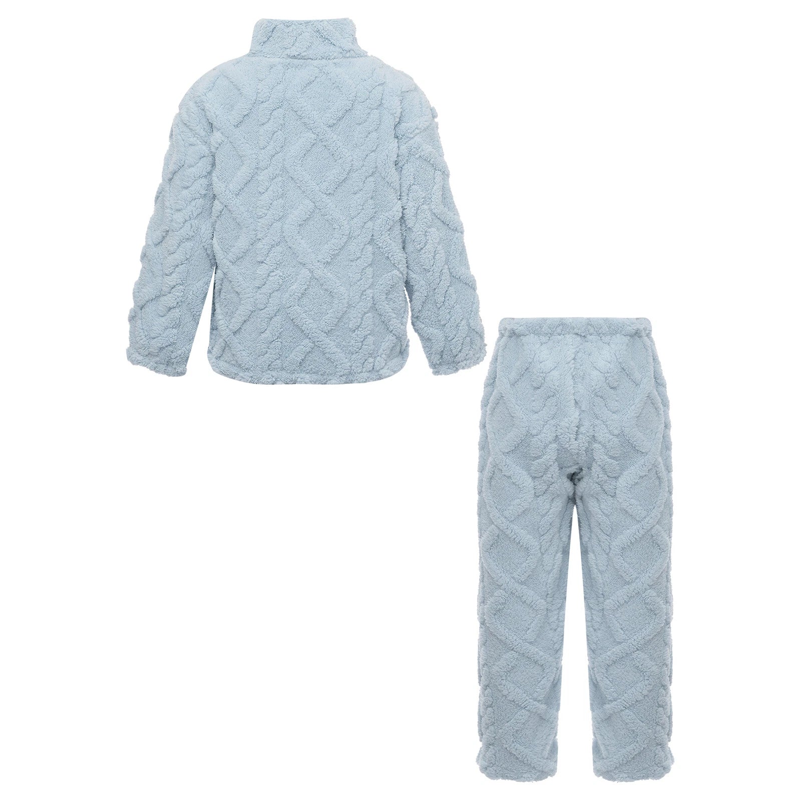 Unisex Kids Outfit Homewear Set Tops With Pants Pajamas Long Sleeve Loungewear