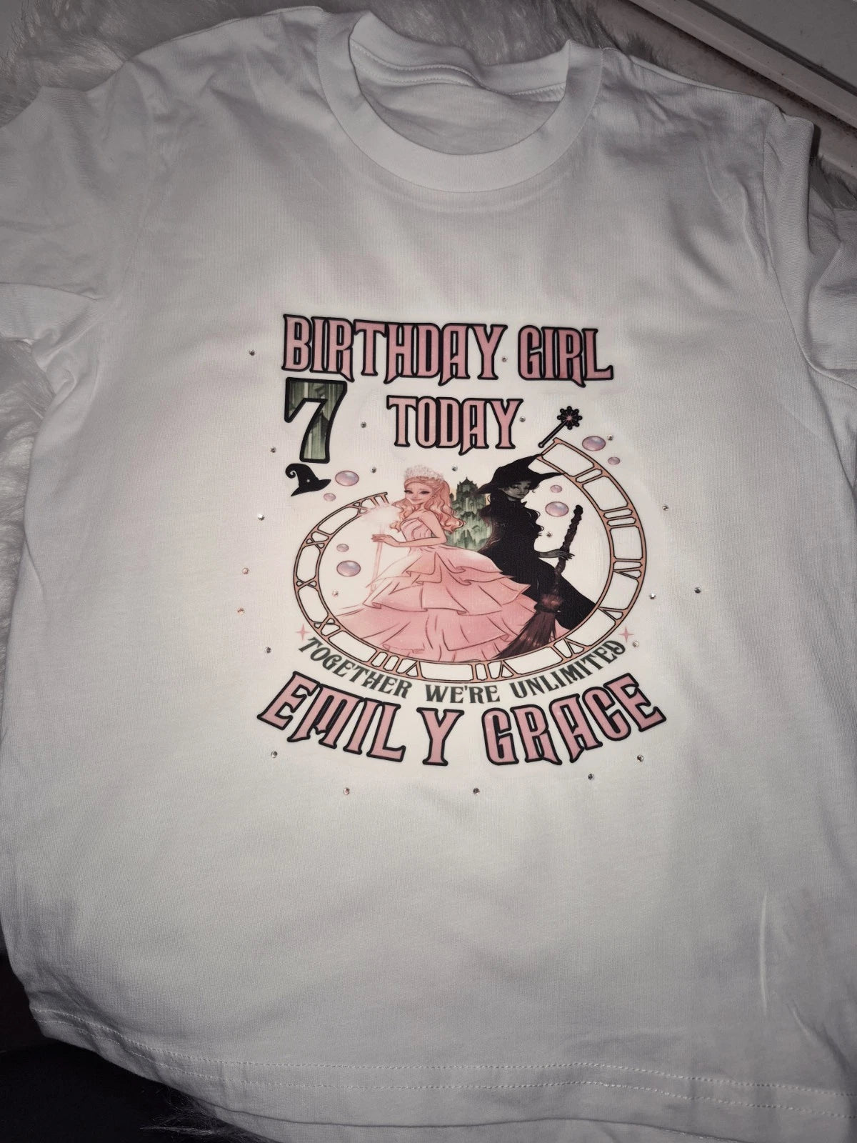 Personalised Birthday Pyjamas Girls When I Wake Up I Will Be  frilly and bows