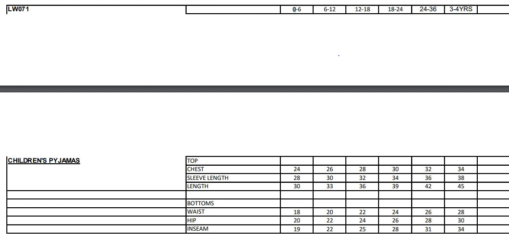 Personalised Custom Larkwood Children Pyjamas Toddler Kids Baby Nightwear LW71T