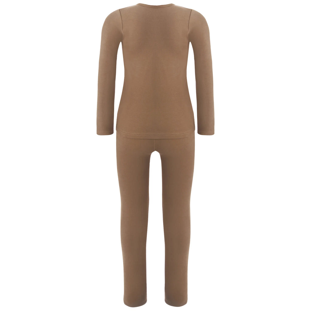 Unisex Kids Suit Bottoms Outfit Girls Set With Pants Homewear Pajamas Winter