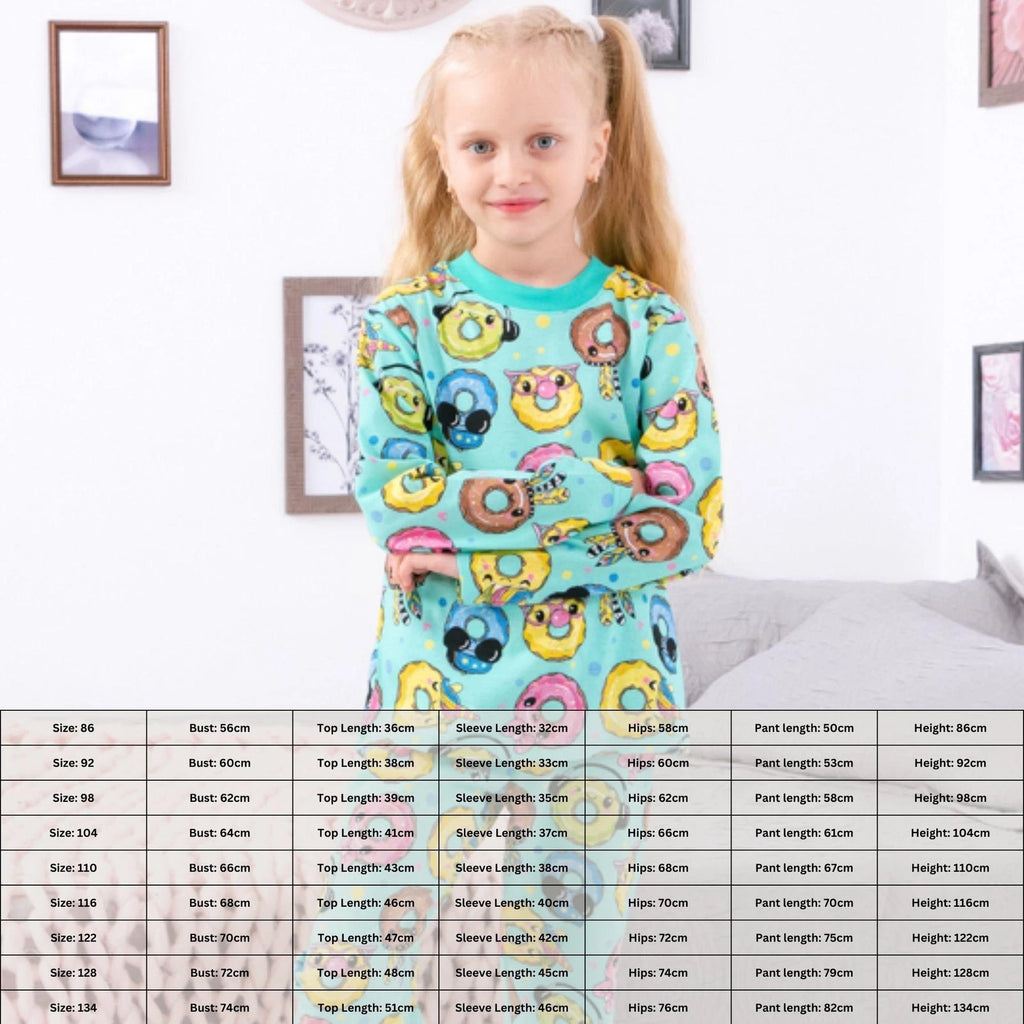 Girls’ Pajama Set – Comfortable Fit & Stylish Look, Any season,  Nosi svoe 60...