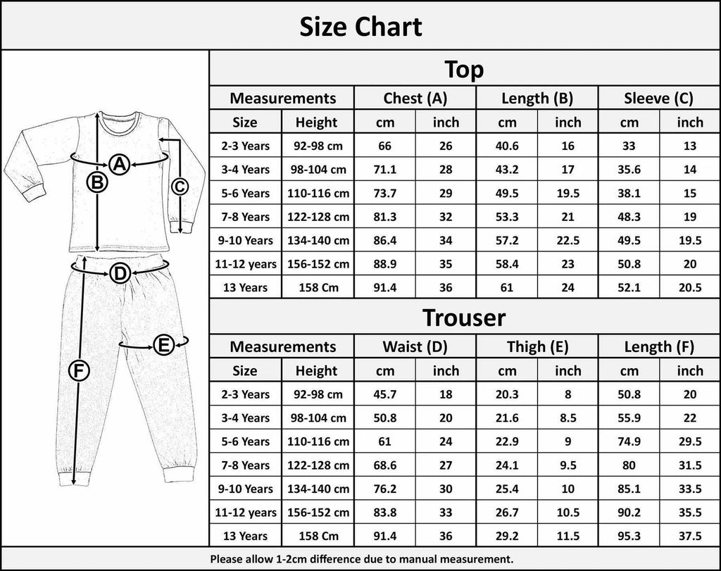 Kids Girls Flamingo Print Pyjamas Children PJs 2 Piece Cotton Set Nightwear 2-13