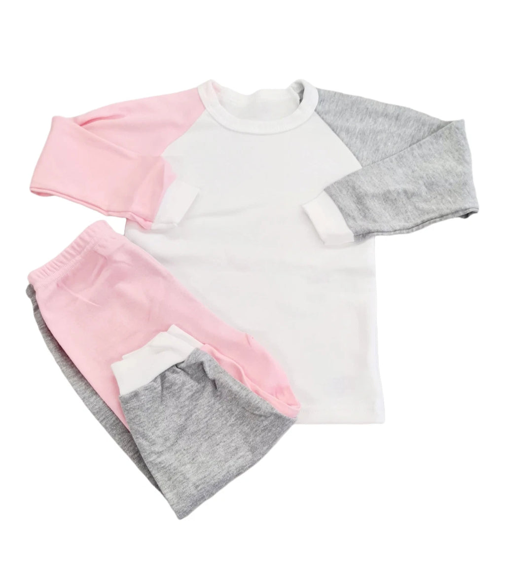 Personalised Baby Childrens when i wake up NEW MERMAID  PJ loungewear pyjamas