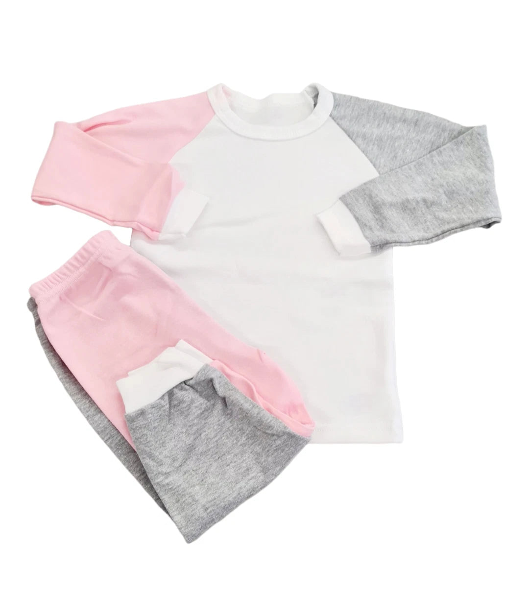 Personalised Baby Childrens when i wake up NEW MERMAID  PJ loungewear pyjamas