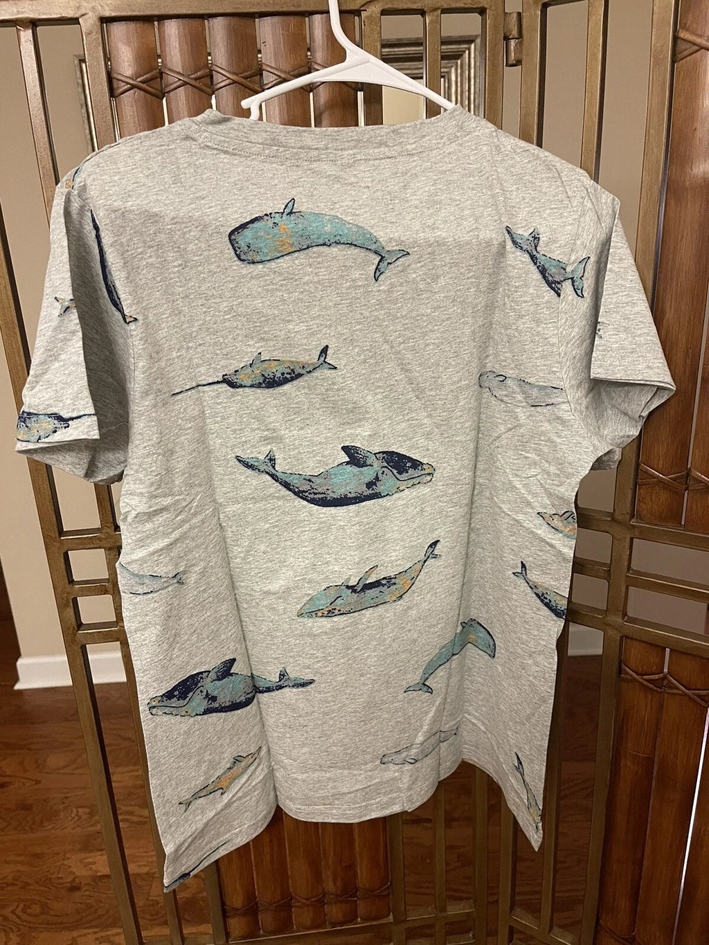 “Foodie Happy in The Eat” Fish Sea  Big Boy Kids Pajama Set