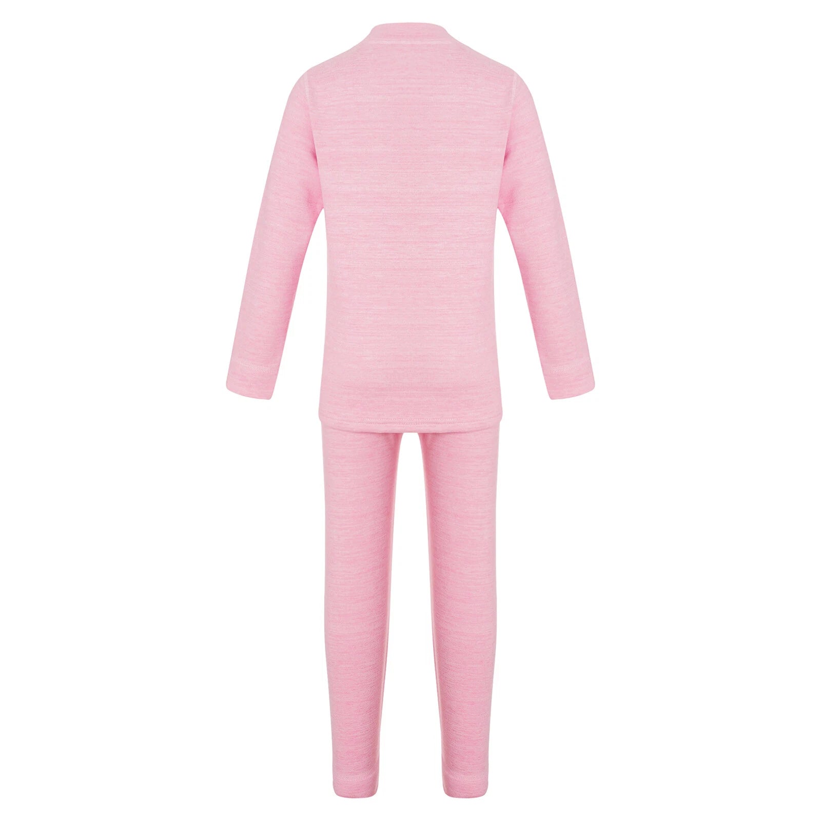 Girls Boys Pajamas Unisex Base Layer Suit Mock Neck Thermal Underwear Set Warm