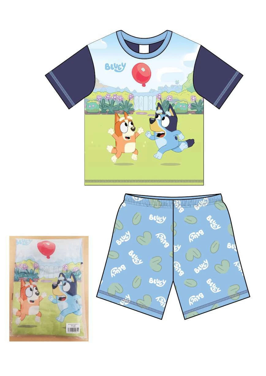 Boys Girls Kids Character Short Pyjamas pjs 9 Months - 10 Years