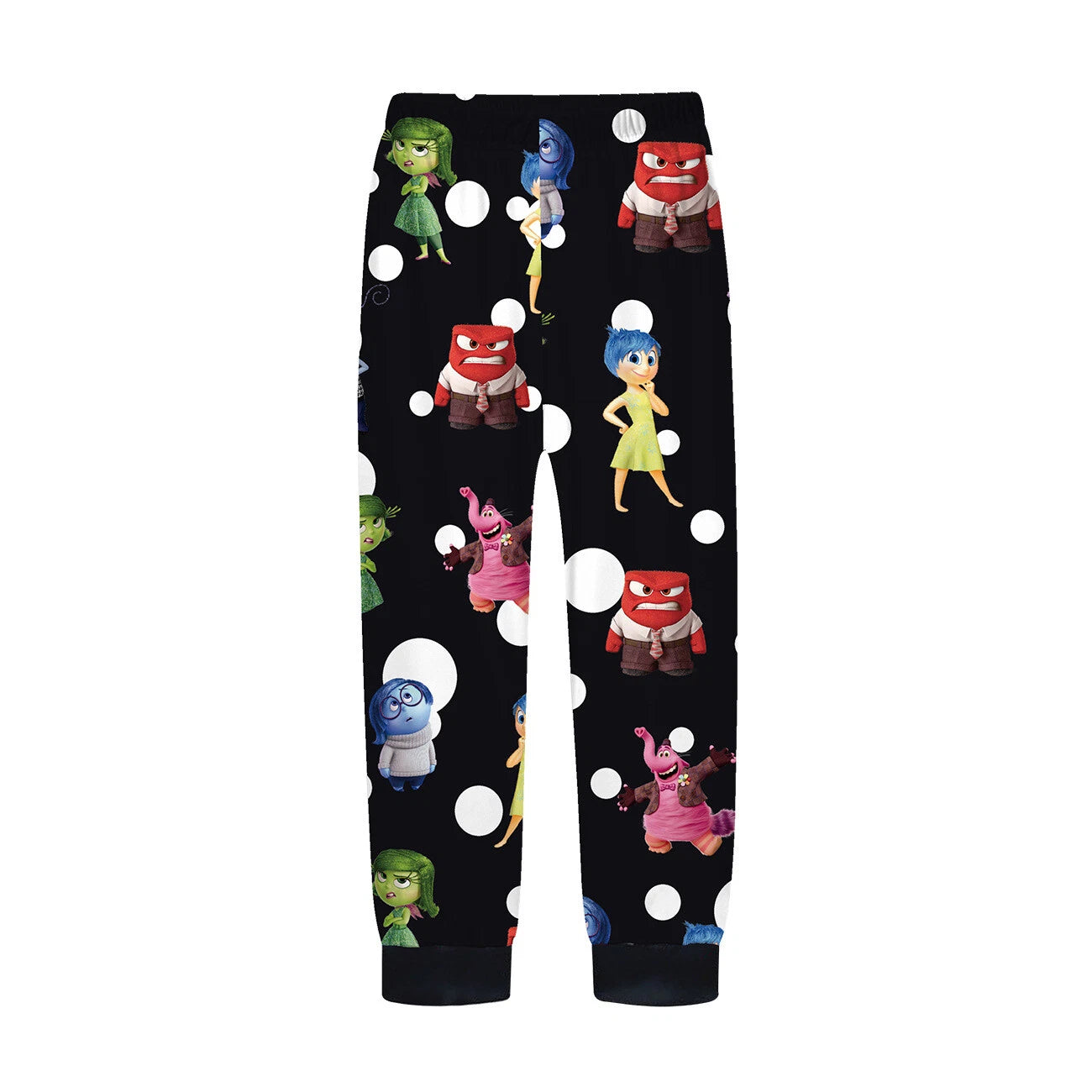 Kids Inside Out 2 Pajamas 2pcs Cartoon Long-sleeved Pyjamas Long Pyjama Pant Set