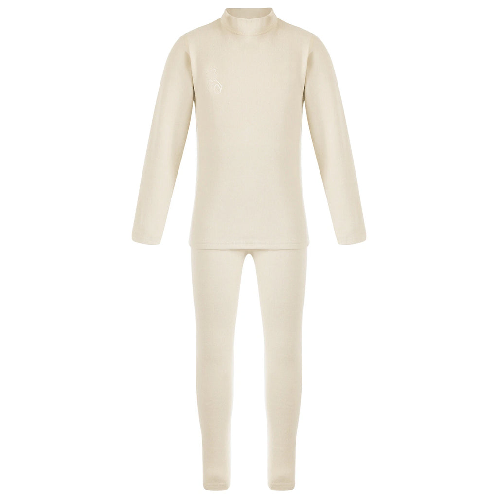 Kids Boys Girls Top Workout Tees Base Sleepwear Pajamas Set Exercise Suit Layer