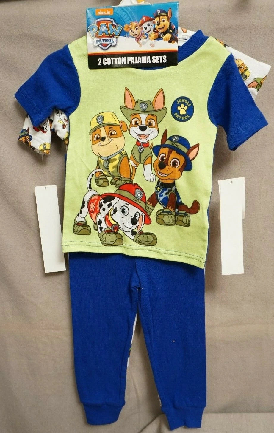 PAW PATROL, THOMAS OR SESAME ST. 4 PIECE PAJAMAS SETS ASSORTED SIZES  BNWT