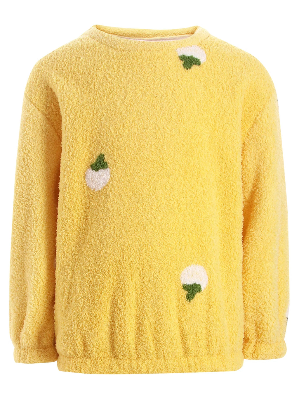 Kids Pyjamas Fleece Nightwear Elastic Waist Pyjama Set Warm 2 Piece-