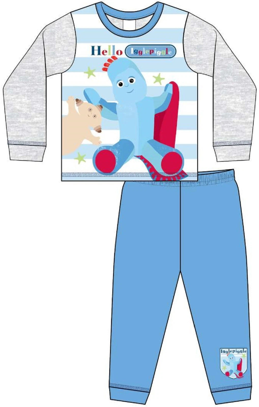 Boy's IGGLE PIGGLE Pyjamas / IN THE NIGHT GARDEN PJs - Sizes 12 months-4 years