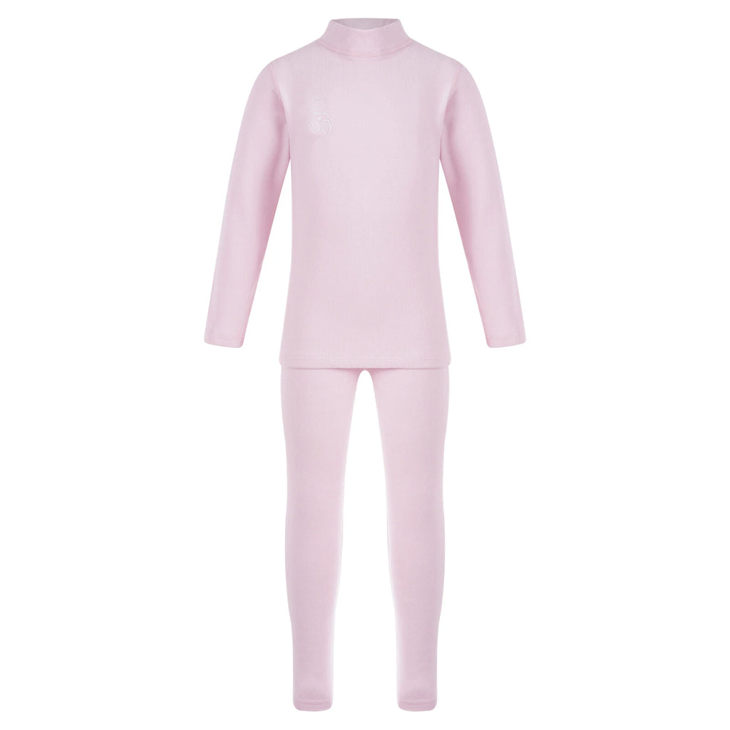 Kids Boys Girls Tees Long Sleeve Top Bear Print Sleepwear Pajamas Loungewear