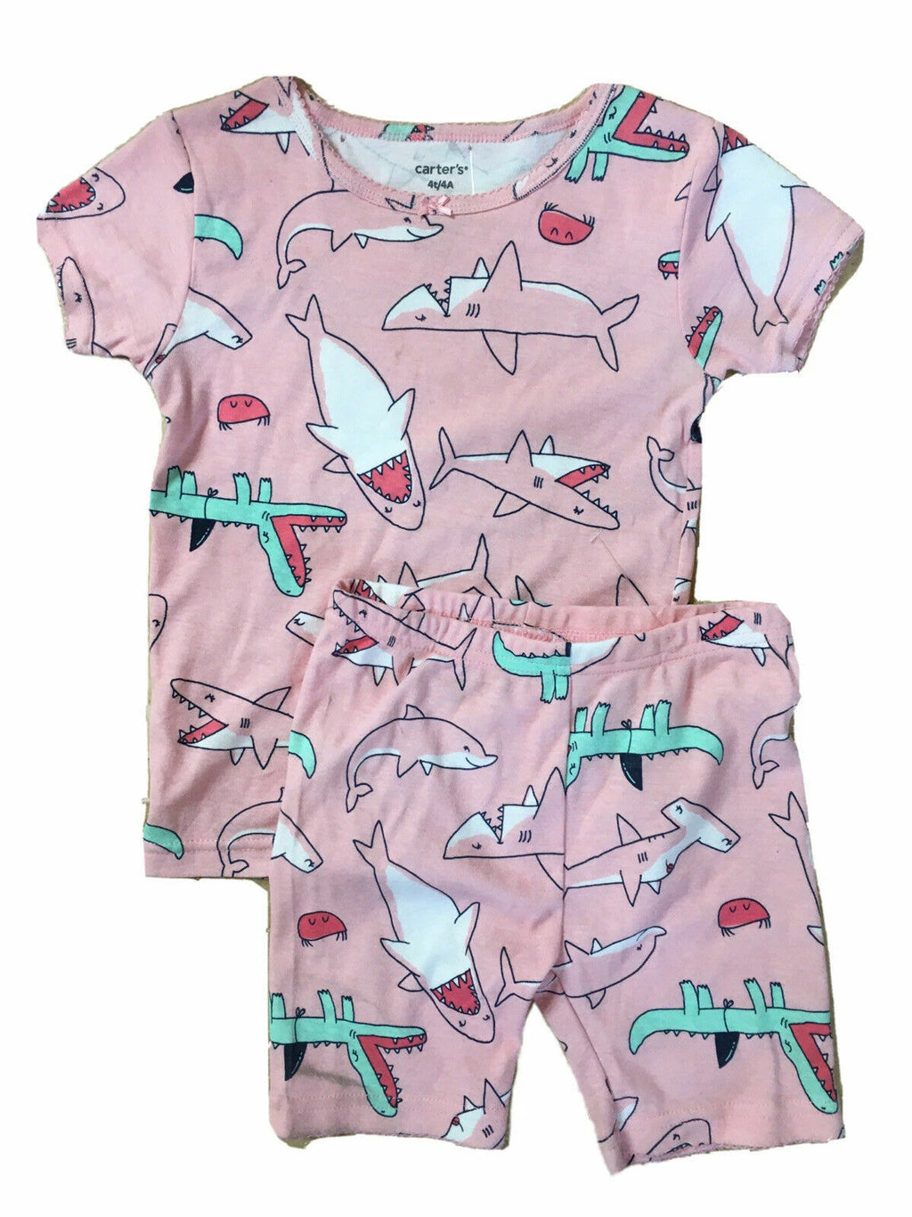 CARTER’S Pajamas Baby/Toddler 2PC-4PC Cotton Snug Fit Short-Sets 9M,-24M, 4T NWT