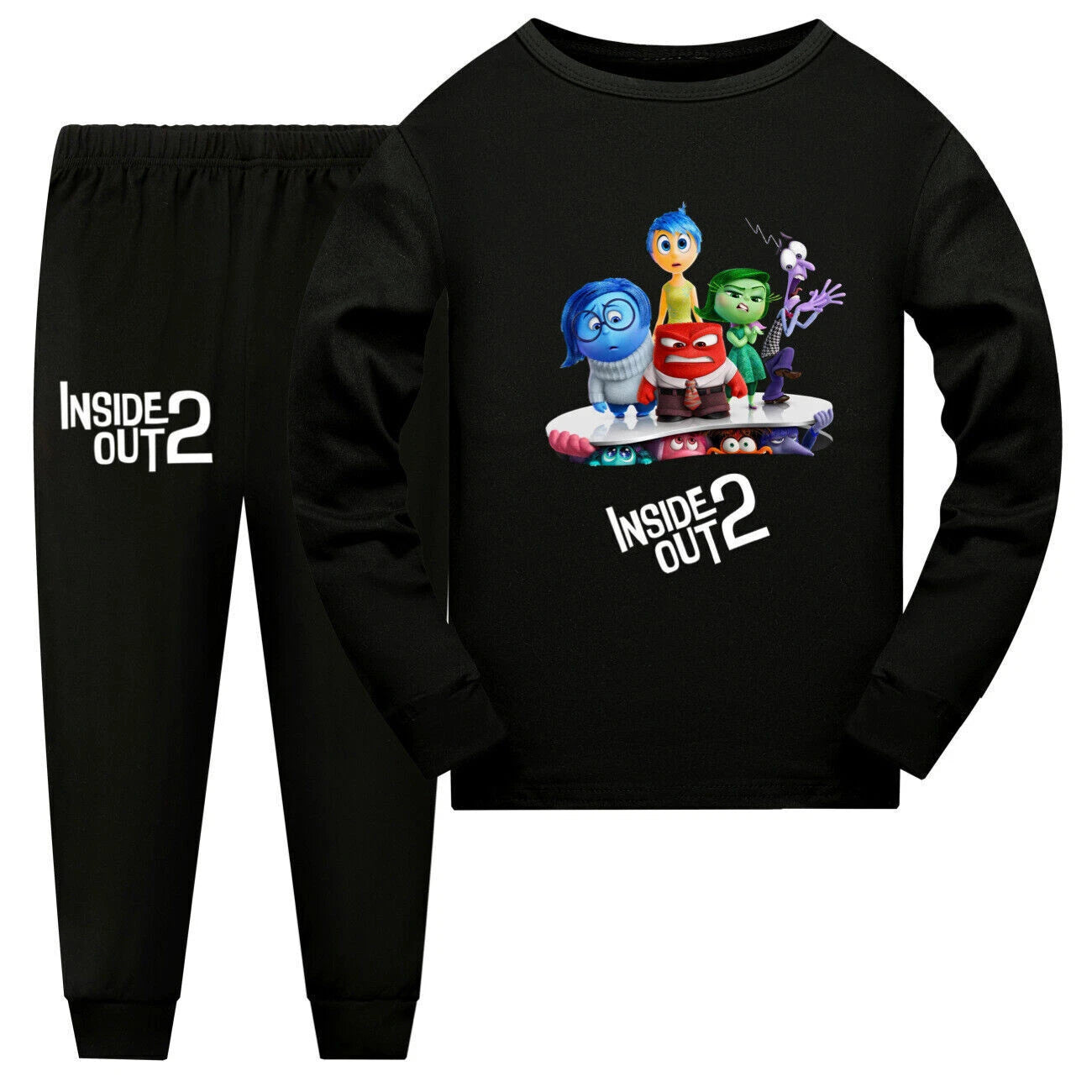 2025 Sleeve Indoor Pajamas Loungewear Kids Sleepwear Outfits Pjs Girls Boys-