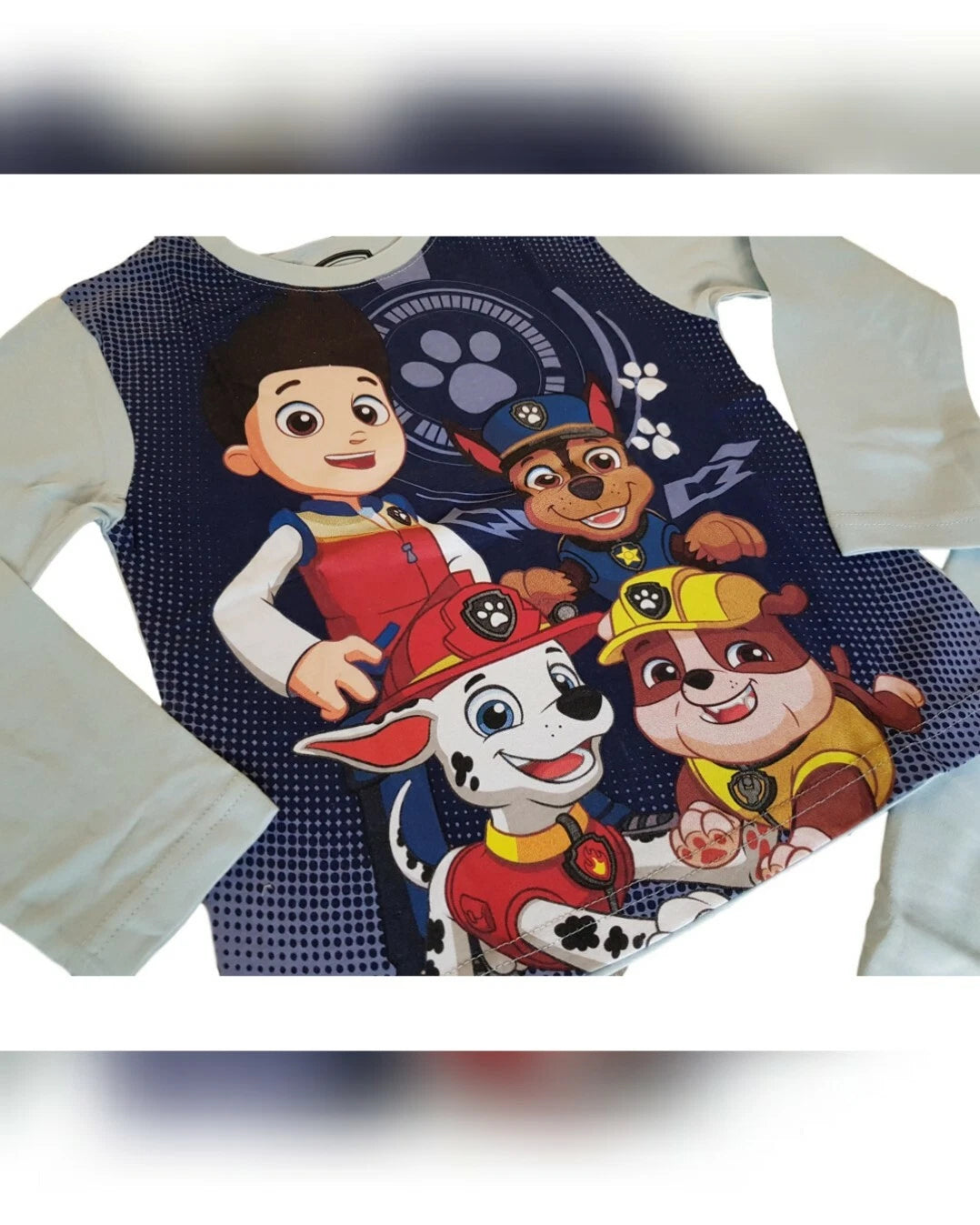 PAW PATROL Kids Boys Girls Nickelodeon Long Sleeve Pyjamas PJs Nightwear