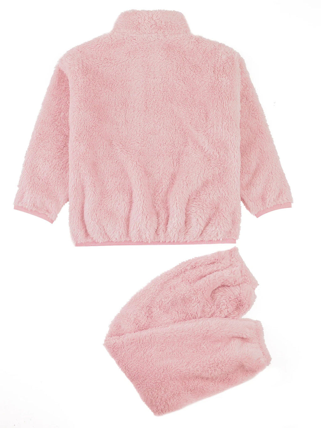 Kids Boys Girls Outfits Warm Homewear Flannel Pajama Set Clothing Sleepwear