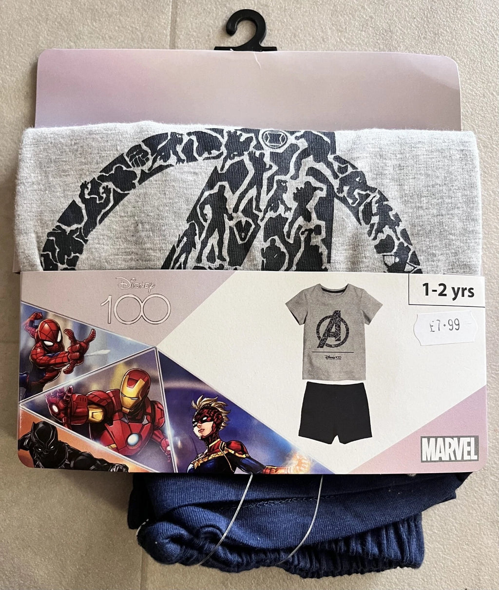 Disney 100 Kids Short Sleeve Pyjama Short Sets