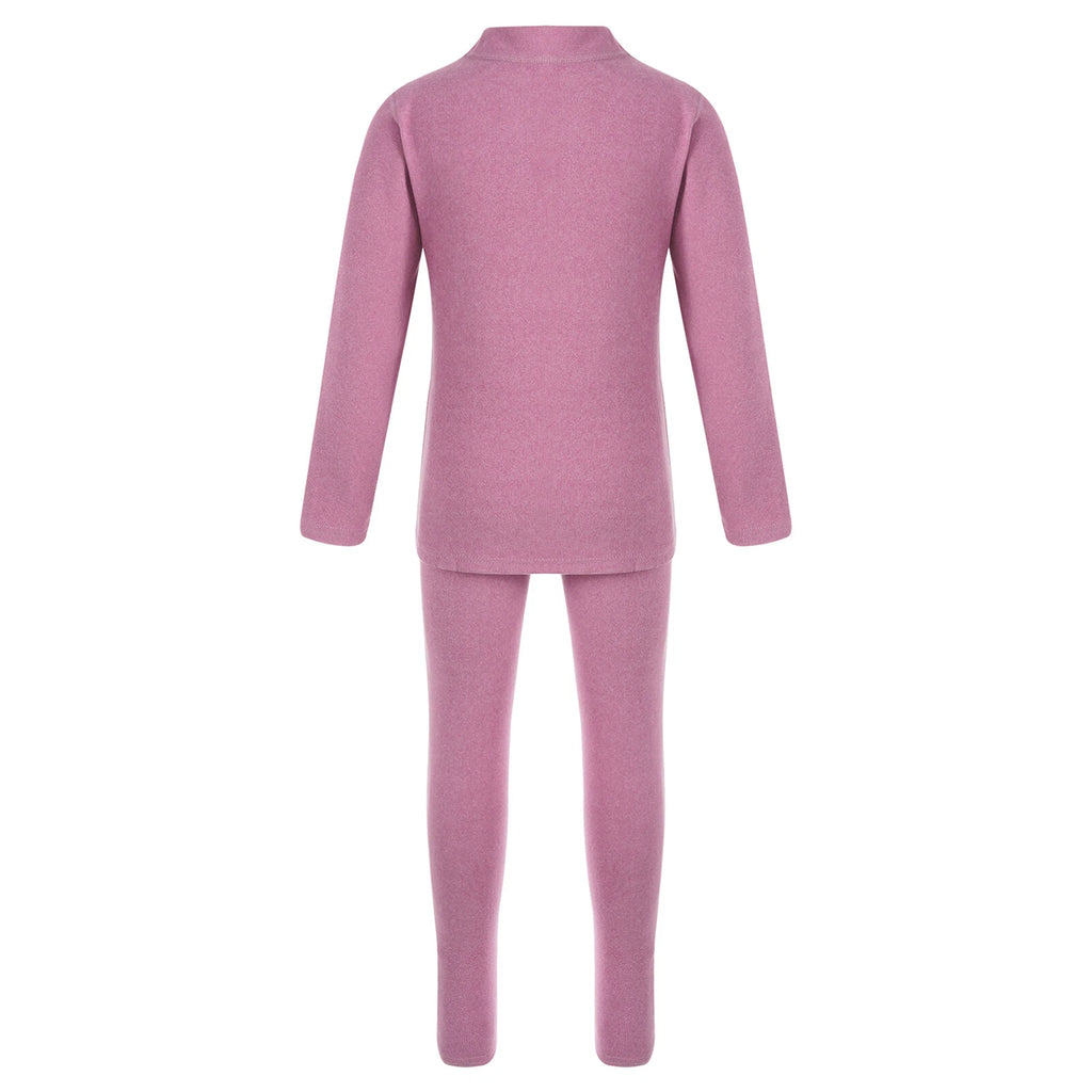 Kids Boys Girls Top Workout Tees Base Sleepwear Pajamas Set Exercise Suit Layer