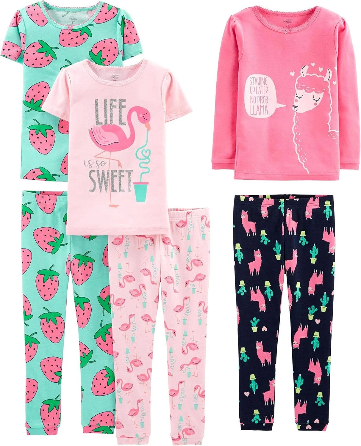 OshKosh B'gosh/Carter's  Kid Girls' Pajamas Set  $12.99 & Up   Size 4-12