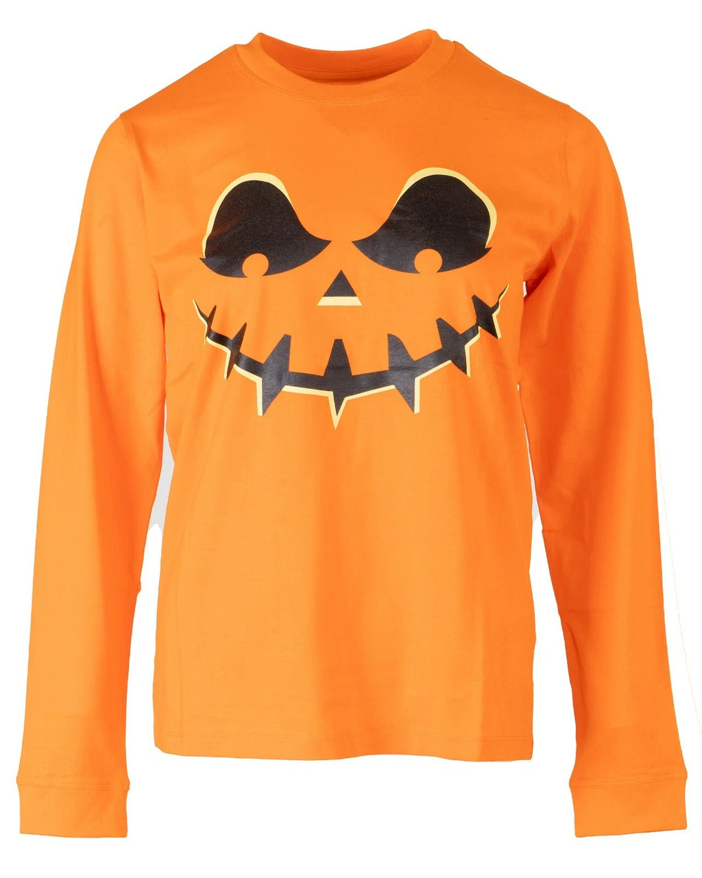 Kids Halloween Pyjamas Set Boys Girls Pumpkin Orange Spider Nightwear Top Bottom
