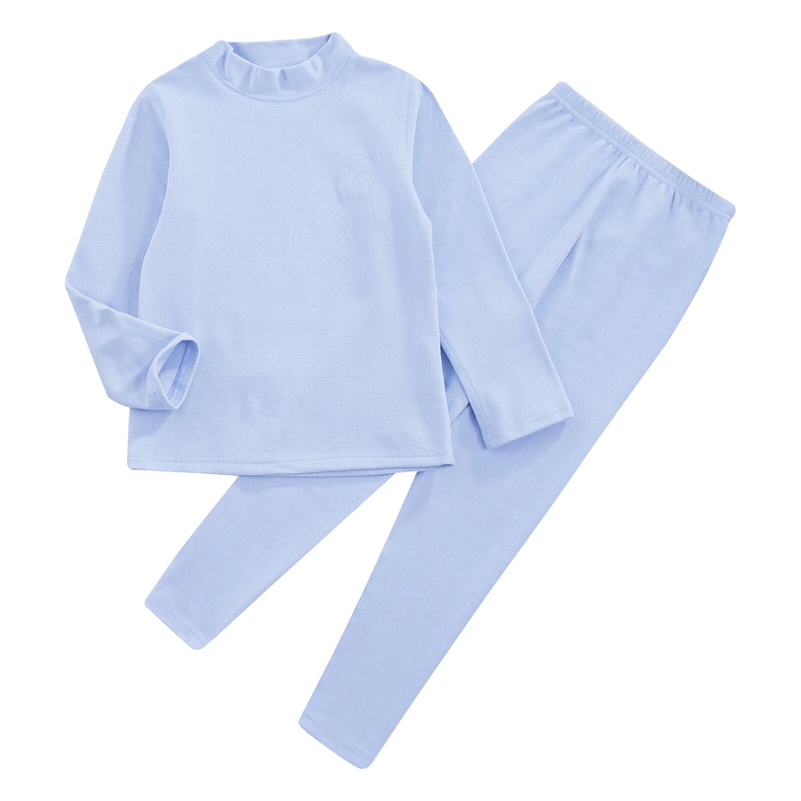 Kids Boys Girls Tees Long Sleeve Top Bear Print Sleepwear Pajamas Loungewear