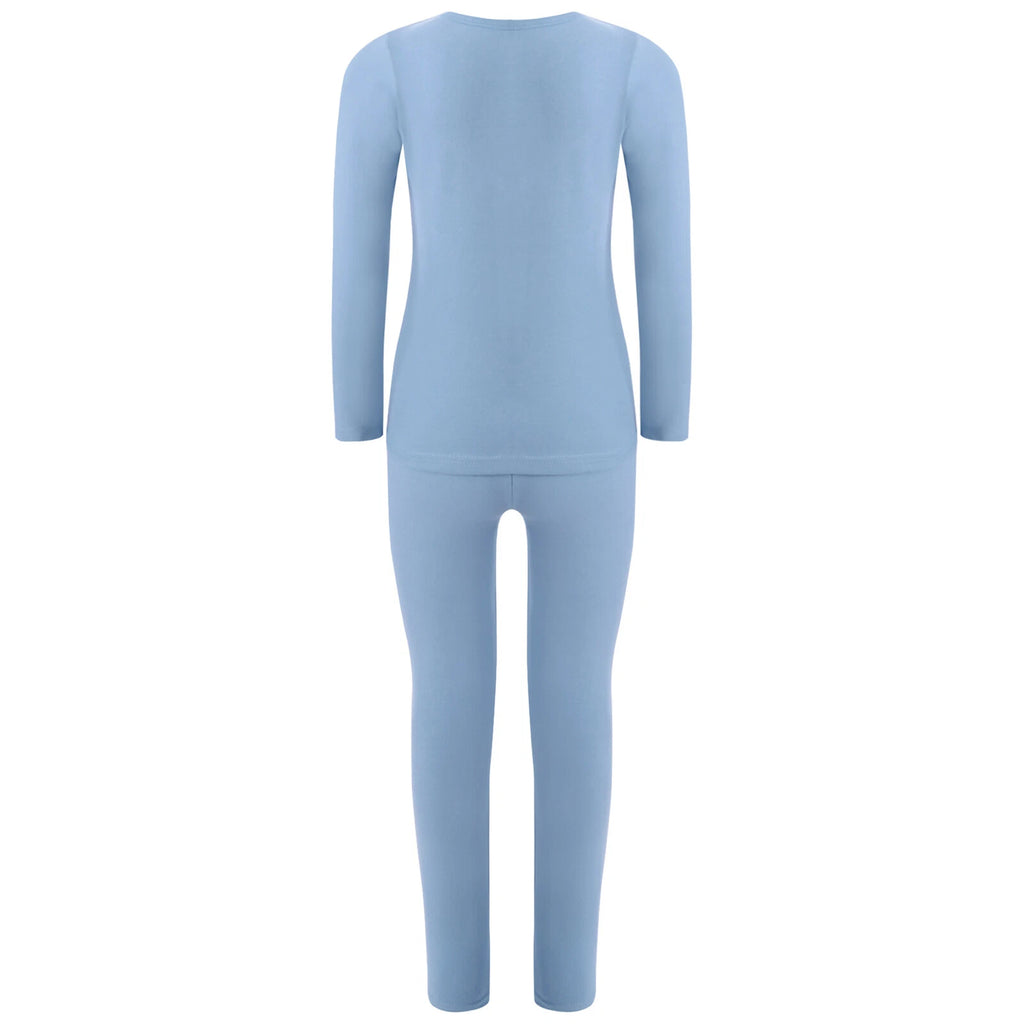 Unisex Kids Suit Bottoms Outfit Girls Set With Pants Homewear Pajamas Winter