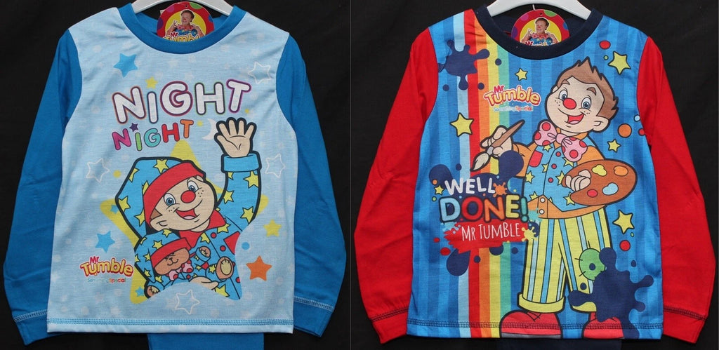MR. TUMBLE Boy's Pyjamas/ SOMETHING SPECIAL PJs Sizes 12 months-4 years