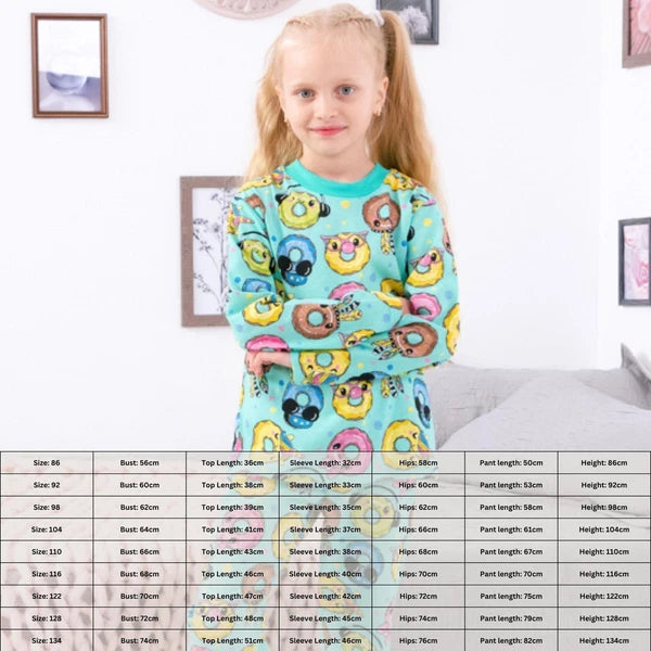 Girls’ Pajama Set – Comfortable Fit & Stylish Look, Any season,  Nosi svoe 60...