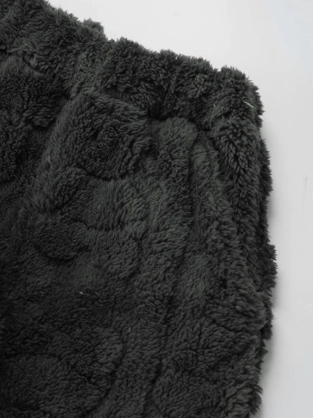 Kids Set Casual Pajamas Winter Sleepwear Elastic Waistband Top With Long Pants