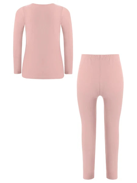 Unisex Kids Suit Bottoms Outfit Girls Set With Pants Homewear Pajamas Winter