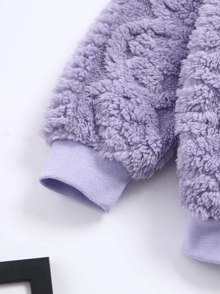 Kids Set Warm Pajamas Stand Collar Sleepwear Long Sleeve Nightwear Sleep Fancy