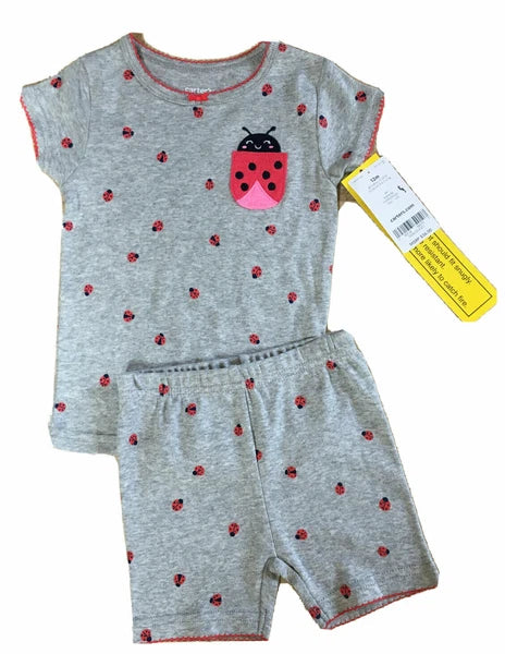 CARTER’S Pajamas Baby/Toddler 2PC-4PC Cotton Snug Fit Short-Sets 9M,-24M, 4T NWT