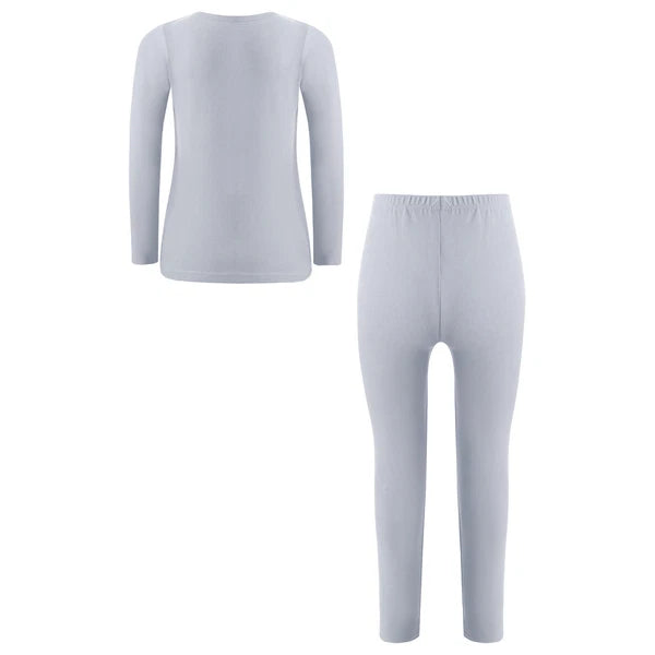 Unisex Kids Suit Bottoms Outfit Girls Set With Pants Homewear Pajamas Winter