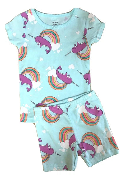 CARTER’S Pajamas Baby/Toddler 2PC-4PC Cotton Snug Fit Short-Sets 9M,-24M, 4T NWT