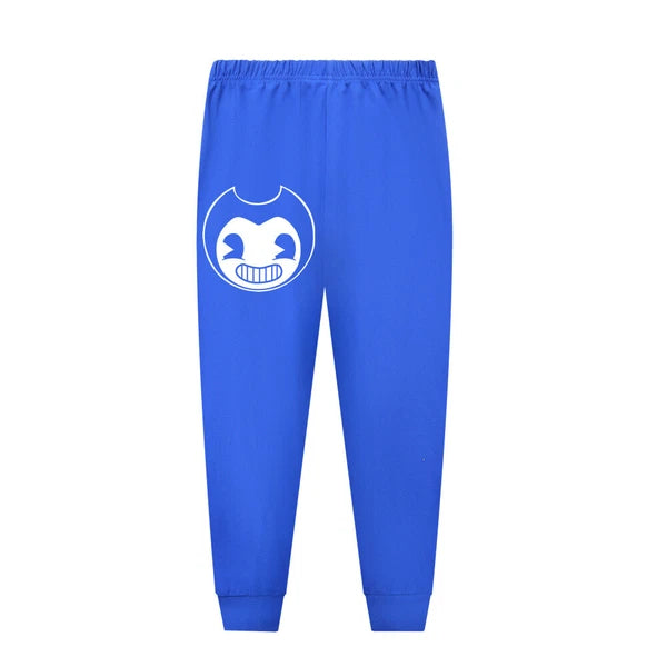 New Children's Bending and Ink Machine Pajama Top+Pants Set Birthday Gift