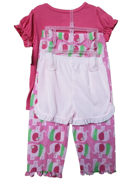 *NWT- CARTER'S - BABY TODDLER GIRL'S 3 PC PAJAMA SET