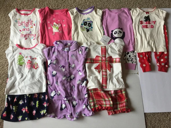 U PICK NWT 18-24M GYMBOREE BABY GIRLS WINTER HOLIDAY L/S PAJAMAS GYMMIES SET 2PC