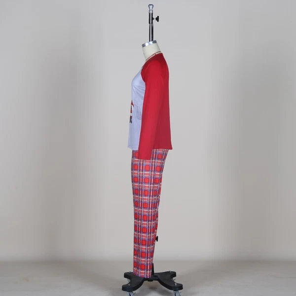 Christmas Suit Parent-Child Suit long-sleeved casual pajamas