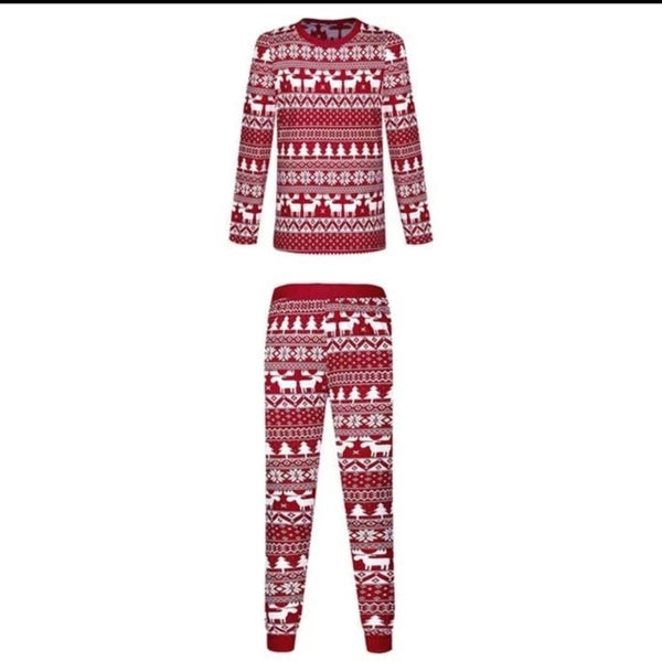 2024 Christmas Pyjamas Family Matching Pajamas Adult Kids Xmas Nightwear Pjs Set
