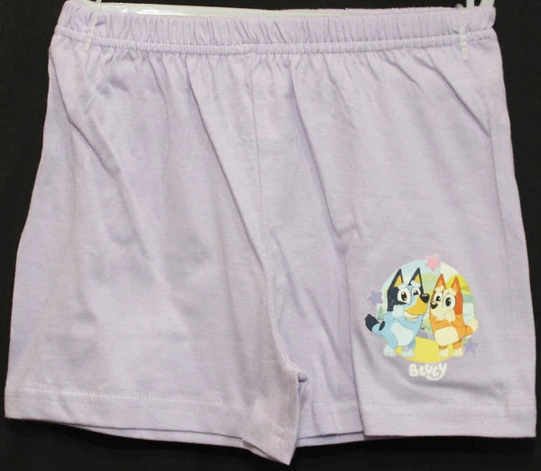 BLUEY Girl's Short Pyjamas / Shorty/Summer PJs Sizes 18 Months-5 Years