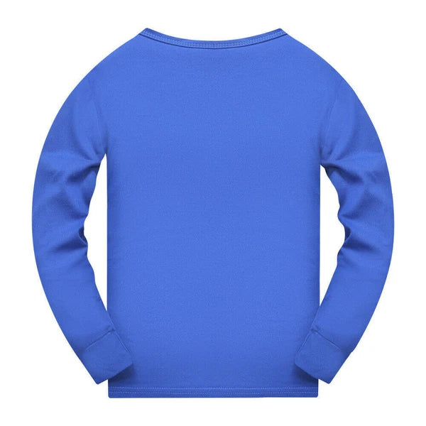 2025 Sleeve Indoor Pajamas Loungewear Kids Sleepwear Outfits Pjs Girls Boys-